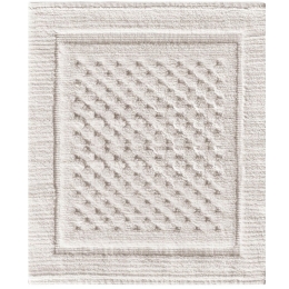 Πατάκι Μπάνιου Raven 12 Ecru Kentia 80X130cm 100% Βαμβάκι