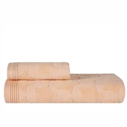 Πετσέτα Βρεφική Atlas 18 Peach Kentia Σώματος 70x125cm 100% Βαμβάκι