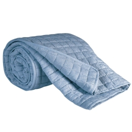 Κουβερλί Vegas 01 Blue Kentia King Size 260x240cm Microfiber-Polyester