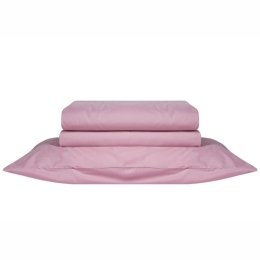 Σεντόνι Essential 14 Με Λάστιχο Pink Kentia King Size 180x235cm 100% Πενιέ Βαμβάκι