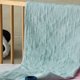 Κουβέρτα Βρεφική Ματλασέ Pippi Veraman Kentia Αγκαλιάς 70x100cm 100% Βαμβάκι