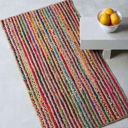 Χαλάκι Yute 242 Multi Kentia 70Χ130cm