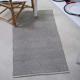 Χαλάκι Κουζίνας Ricky 24 Grey Kentia 70X140cm 70x140cm Βαμβάκι