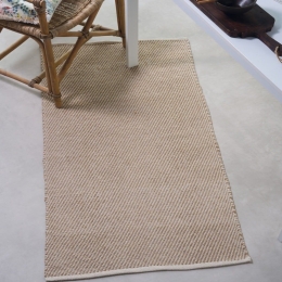 Χαλάκι Κουζίνας Ricky 43 Beige Kentia 70X200cm Βαμβάκι