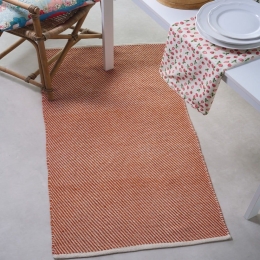 Χαλάκι Κουζίνας Ricky 06 Terracotta Kentia 70X140cm 70x140cm Βαμβάκι