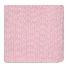 Κουβέρτα Βρεφική Minny 14 Pink Kentia Αγκαλιάς 80x100cm 100% Βαμβάκι