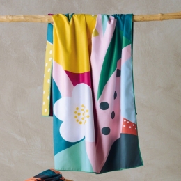 Πετσέτα Θαλάσσης Resort 245 Multi Kentia Θαλάσσης 80x160cm Polyester-Polyamide