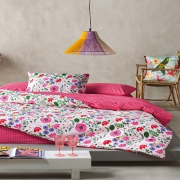 Παπλωματοθήκη Olga (Σετ 3τμχ) Multi Kentia Υπέρδιπλο 220x240cm 100% Βαμβάκι