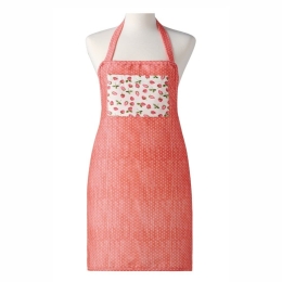 Ποδιά Κουζίνας June Coral Kentia 62x83cm Βαμβάκι-Πολυέστερ
