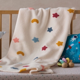 Κουβέρτα Βρεφική Astero 12 Multi Kentia Αγκαλιάς 75x100cm Πολυέστερ