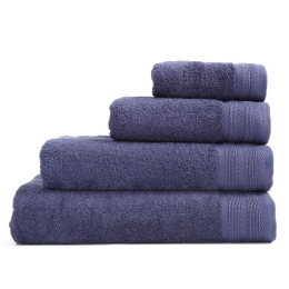 Πετσέτα Life 1128 Navy Nef Nef Προσώπου 50x90cm 100% Βαμβάκι