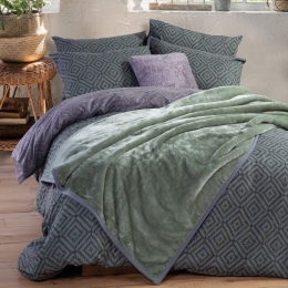 Κουβέρτα Loft 22 Green Nef-Nef Μονό 160x220cm Πολυέστερ