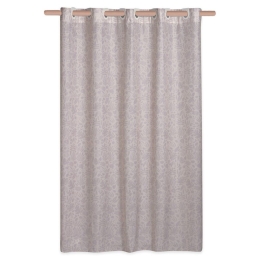 Κουρτίνα Μπάνιου Glendal Beige Nef-Nef 180Πx180Υ Πολυέστερ