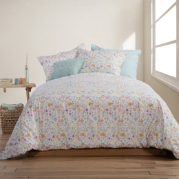 Σεντόνια Valia (Σετ 3τμχ) Multi Nef-Nef Μονό 170x270cm 100% Βαμβάκι