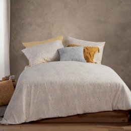 Σεντόνια Roman (Σετ 4τμχ) Yellow Nef-Nef Διπλό 200x270cm 100% Βαμβάκι