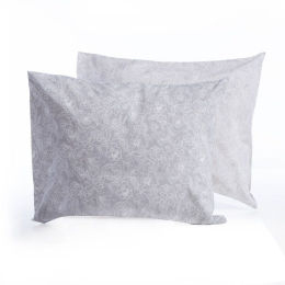 Μαξιλαροθήκη Garnet Grey Nef-Nef 52X72 100% Βαμβάκι