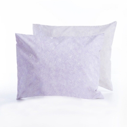 Μαξιλαροθήκη Garnet Mauve Nef-Nef 52X72 100% Βαμβάκι
