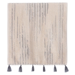 Πετσέτα Halfway Beige-Black Nef-Nef Χεριών 30x50cm 100% Βαμβάκι