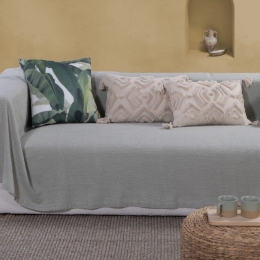 Ριχτάρι Betty Sage Green Nef-Nef Τριθέσιο 180x300cm 100% Βαμβάκι