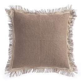 Μαξιλάρι Διακοσμητικό (Με Γέμιση) Klingon Beige Nef-Nef 60Χ60 Βαμβάκι,Jute