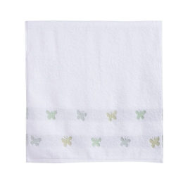 Πετσέτα Harmon White Nef-Nef Χεριών 30x50cm 100% Βαμβάκι