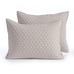 Μαξιλαροθήκες Valia (Σετ 2τμχ) Beige Nef-Nef 52X72 Microfiber-Polyester