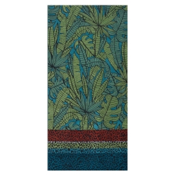 Πετσέτα Θαλάσσης Blossom Bloom Petrol Nef-Nef Θαλάσσης 100X180cm 100% Βαμβάκι