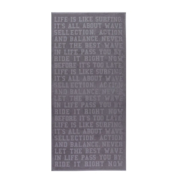Πετσέτα Θαλάσσης Action Grey Nef-Nef Θαλάσσης 80x160cm 100% Βαμβάκι
