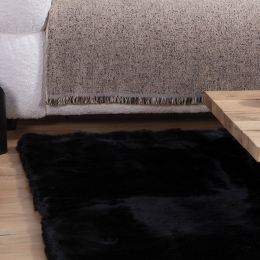 Χαλάκι Estelle Black Nef-Nef Homeware 75x140cm