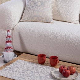 Runner Χριστουγεννιάτικο Glam 45X150 Silver Nef-Nef Homeware 45X150