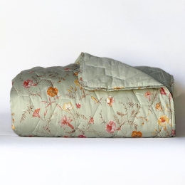 Κουβερλί Mimosa Green Nef-Nef Homeware Υπέρδιπλo 240x230cm Βαμβάκι-Πολυέστερ
