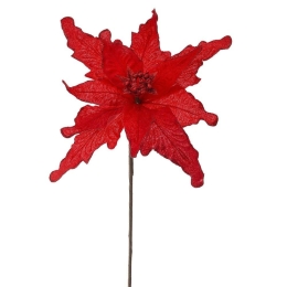 Λουλούδι - Κλαδί Αλεξανδρινό 79059 45cm Red