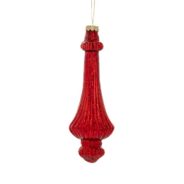 Στολίδι Χριστουγεννιάτικο Κρεμαστό 86105 8x22cm Red