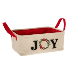 Χριστουγεννιάτικο Καλάθι Joy 86183 33x26x14cm Multi