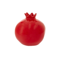 Ρόδι Κεραμικό 86528 Φ12cm Red