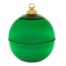 Χριστουγεννιάτικη Μπάλα Ανοιγόμενη 86890 Φ11cm Green