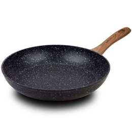 Τηγάνι Αντικολλητικό Nature 10-144-103 28cm Black-Brown Nava 28cm Αλουμίνιο