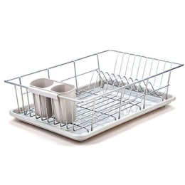 Πιατοθήκη Μεταλλική Misty 10-186-016 48cm Silver Nava Μέταλλο