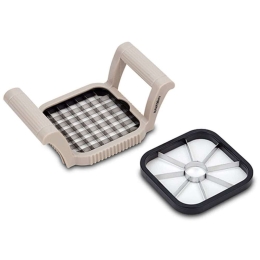 Κόπτης Φρούτων/Λαχανικών Misty 10-202-031 16,5cm Beige-Black Nava Ανοξείδωτο Ατσάλι