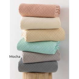 Κουβερλί Pitha Mocha Palamaiki Ημίδιπλο 160x240cm Microfiber
