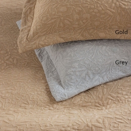 Κουβέρτα Alina Grey Palamaiki Υπέρδιπλo 230x260cm Βαμβάκι-Πολυέστερ