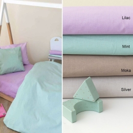 Σεντόνι Βρεφικό Etoile/2 Lilac Palamaiki Κούνιας 100% Βαμβάκι