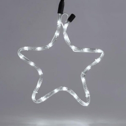 Φωτοσωλήνας Αστέρι Led 600-20200 32x29cm 8000-12000K IP44 Clear