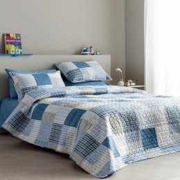 Κουβερλί 4024 Blue Vesta Home Μονό 160X230cm Microfiber