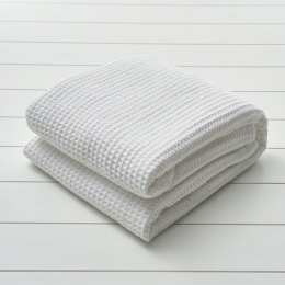 Κουβέρτα 1080 Πικέ White Vesta Home King Size 260x250cm 100% Βαμβάκι