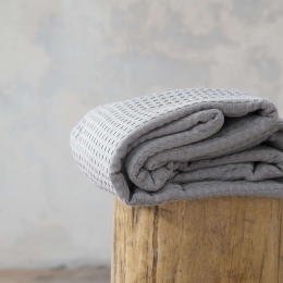 Κουβέρτα Habit - Gray Nima King Size 240x260cm 100% Βαμβάκι