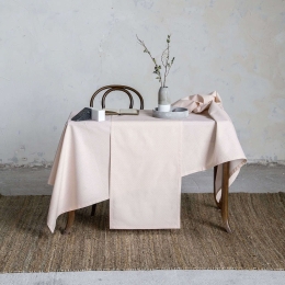 Τραπεζομάντηλο - Airy Pink Nima 150X150 100% Βαμβάκι