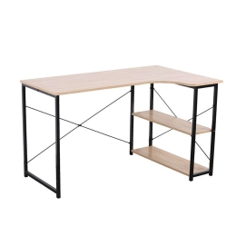 Γραφείο Edge Sonoma-Black 120x73x75cm 28-0122