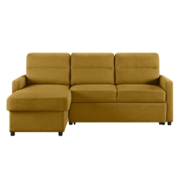 Καναπές Κρεβάτι Γωνία Tucan Mustard 213x148xH93cm 01-2091 Ύφασμα