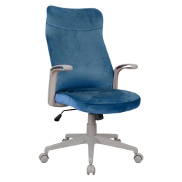Καρέκλα Γραφείου Ego 25-0580 61x64,5x112cm Blue-Grey